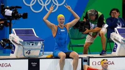 Simmaren Sarah Sjöström.